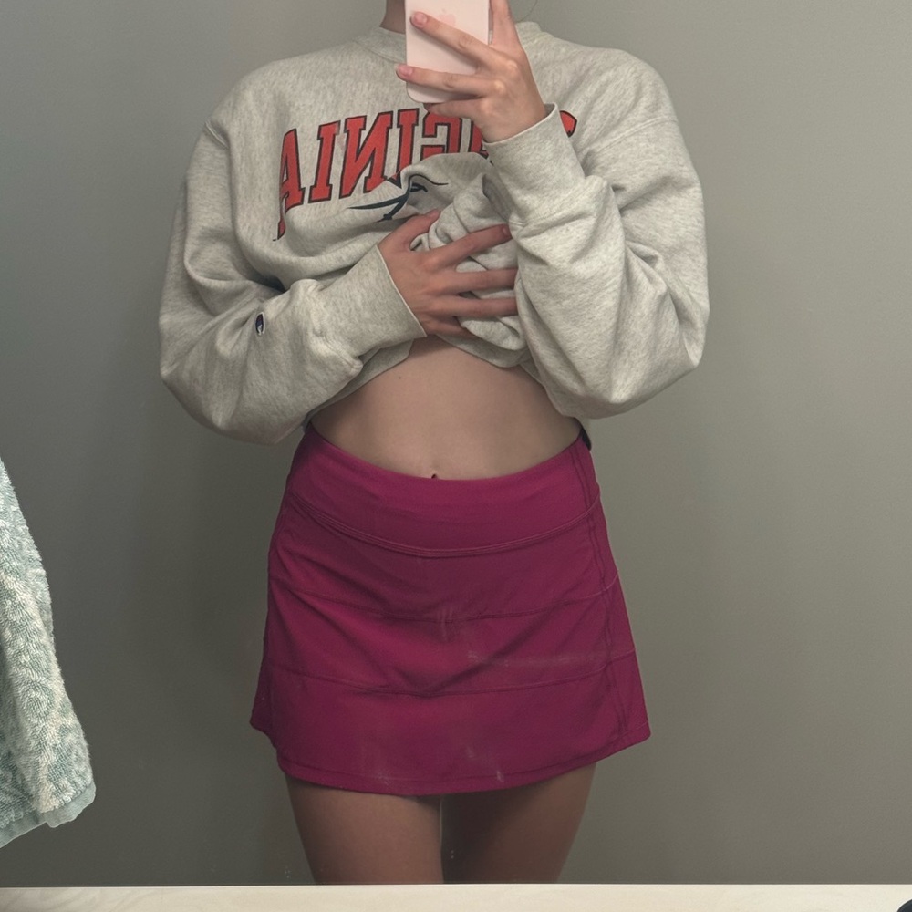 Lululemon Pace Rival Skirt Tall in Ripened Raspberry